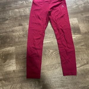 Ryderwear Deep Red Leggings